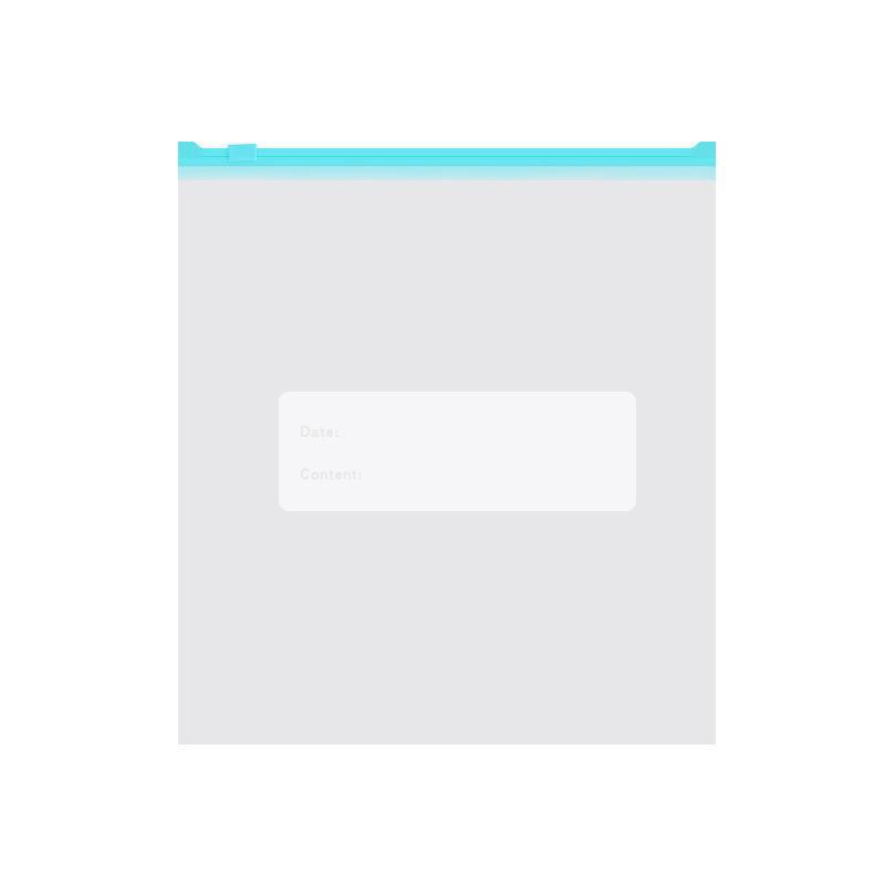 Douyin Fav: Food-Grade Zippered Fresh-Keeping Bag for Fridge & Freezer