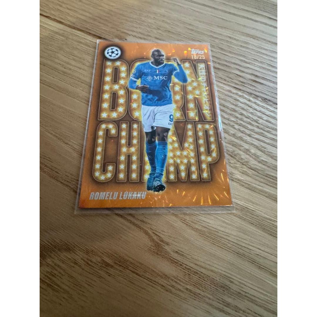 Used Topps UEFA Japan Edition 26 Japan Lukaku 25siri