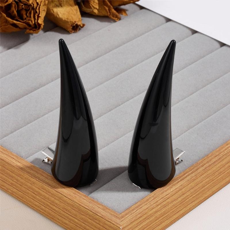 Cosplay Hairpin Power Hair Clip Horn Anime 2000s Bunches Hairstyling