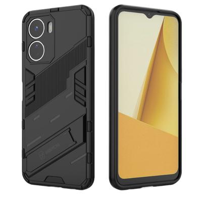 For Vivo Y35 5G Armor Shockproof Phone Case Back Cover For Vivo Y16 4G Magnetic Kickstand Anti-Fall Protect Coque Cases