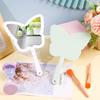 1PCS Portable Butterfly Shaped Makeup Mirror Handheld Mirror Eyelash Extension Mirrors Salon Mirrors Makeup