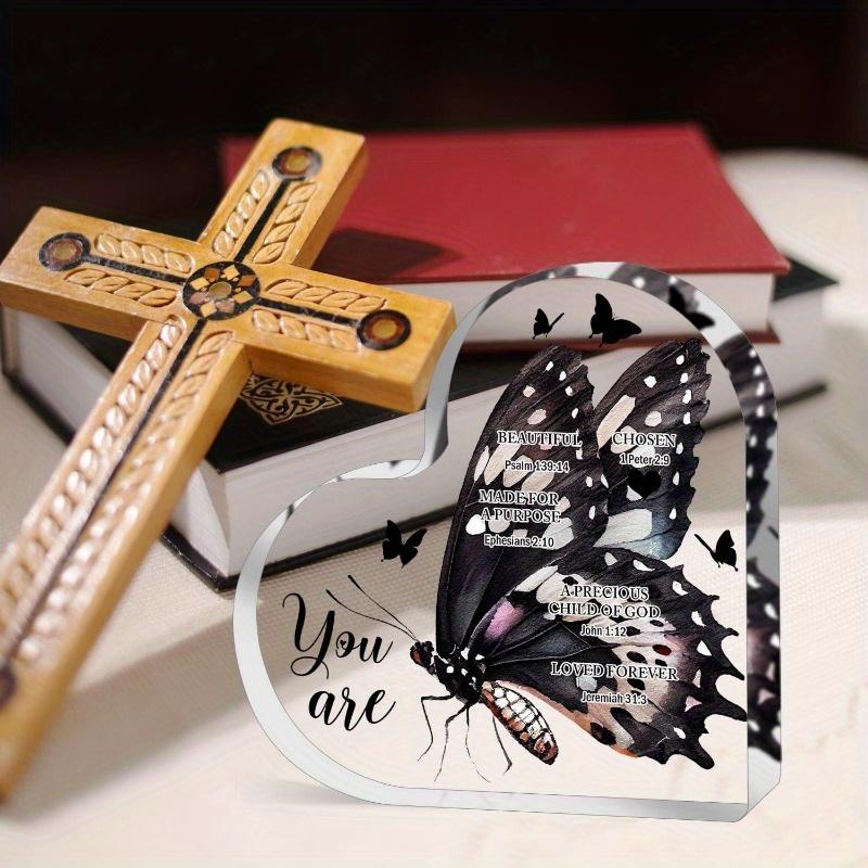 Christian Scripture Heart - Inspirational Biblical Gift with Photography Utility