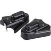 Black Rear Axle Phantom Swingarm Covers for Harley Softail Heritage Springer Night Train Standard Custom 1986-2007