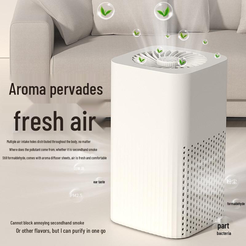 Air Purifier with Negative Ion for Home - Removes Formaldehyde, Secondhand Smoke, and Pet Odors - Safe for Mother and Baby