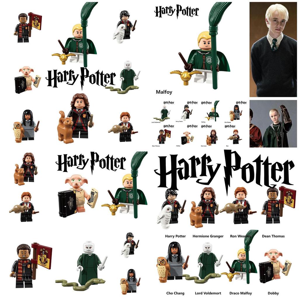 Harry Potter Lord Voldemort Dobby Building Blocks Toy For Kids Abs Plastic Small Particles 4.5cm Height