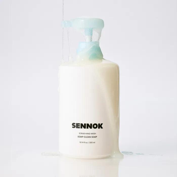 Scrub Hand Wash Soap Clean Soap 300ML + [Free] Sennok Body & Hair Care 4 Types (7mlX4)