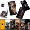 Handyhülle Haustier Hund Niedlicher Dackel Hülle für OPPO A54 A40 A60 A80 A18 A16 A17 A38 A78 A79 A57 A55 A96 A15 A12 Case