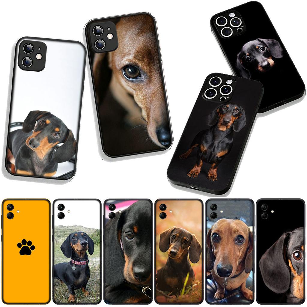 Handyhülle Haustier Hund Niedlicher Dackel Hülle für OPPO A54 A40 A60 A80 A18 A16 A17 A38 A78 A79 A57 A55 A96 A15 A12 Case