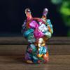 Crystal Resin Animal Figurine With Colorful Shells For Home Decor And Gift Giving