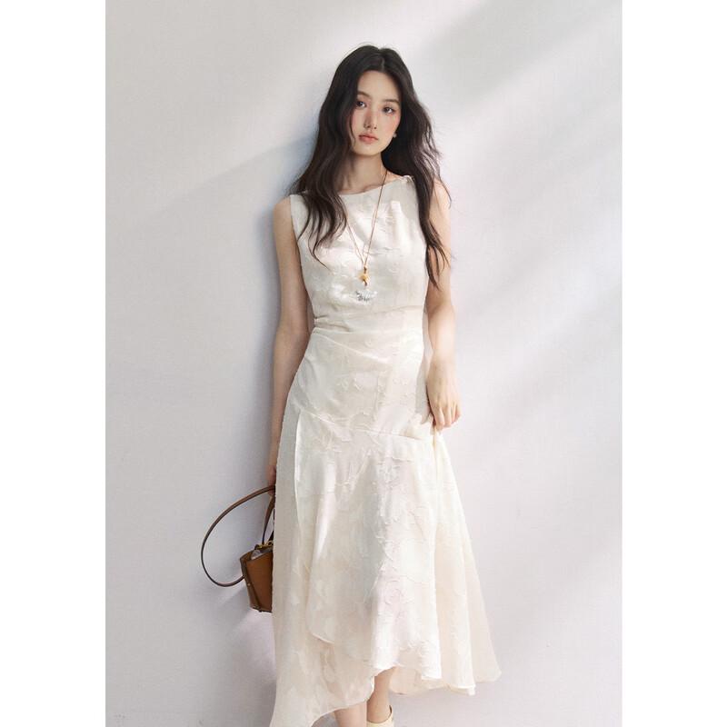 Women's Sleeveless Cut-out Fishtail Midi Dress