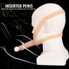 Sensorische Überlastung Kopfgeschirr & Dildo Set - Verstellbarer Strap-On für Paare/Solo-Spiel, LGBT-freundlich, BDSM & Fantasy Erwachsenenspielzeug