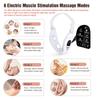 EMS Pulse Facial Massager LED Phototherapy Hot Compress Vibration Face Lifting Machine Remove Double Chin V Shape Lift Belt