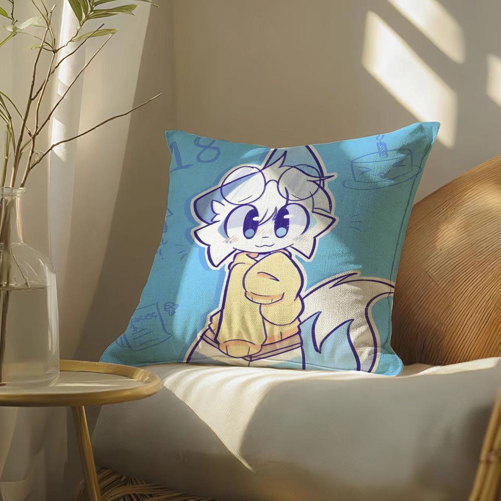Boykissersillycatcute Pillow Case Pillowcase, Double-Sided Printed, Sofa Cushion, Bedroom Headboard