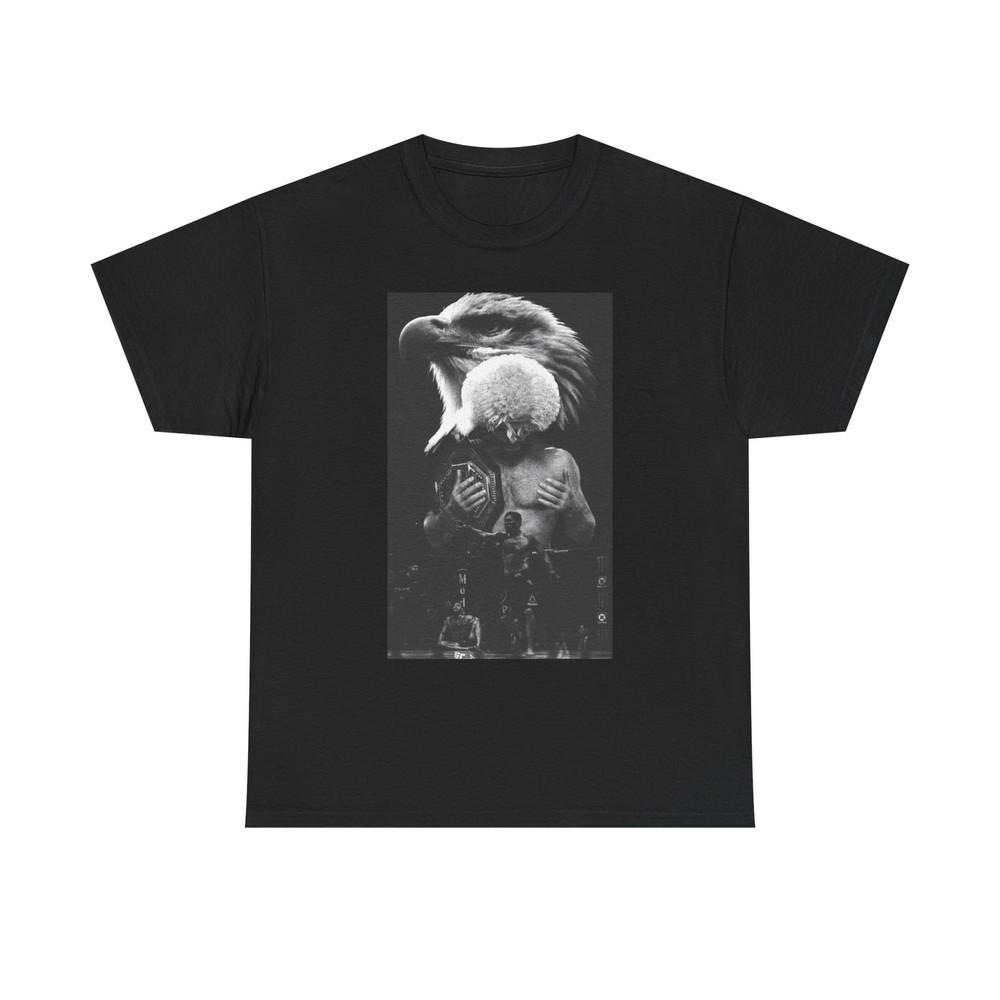 Khabib UFC Retro The Eagle Graphic T Shirt NEW S5XL Unisex Heavy Cotton Tee Unisex T-Shirt XXL