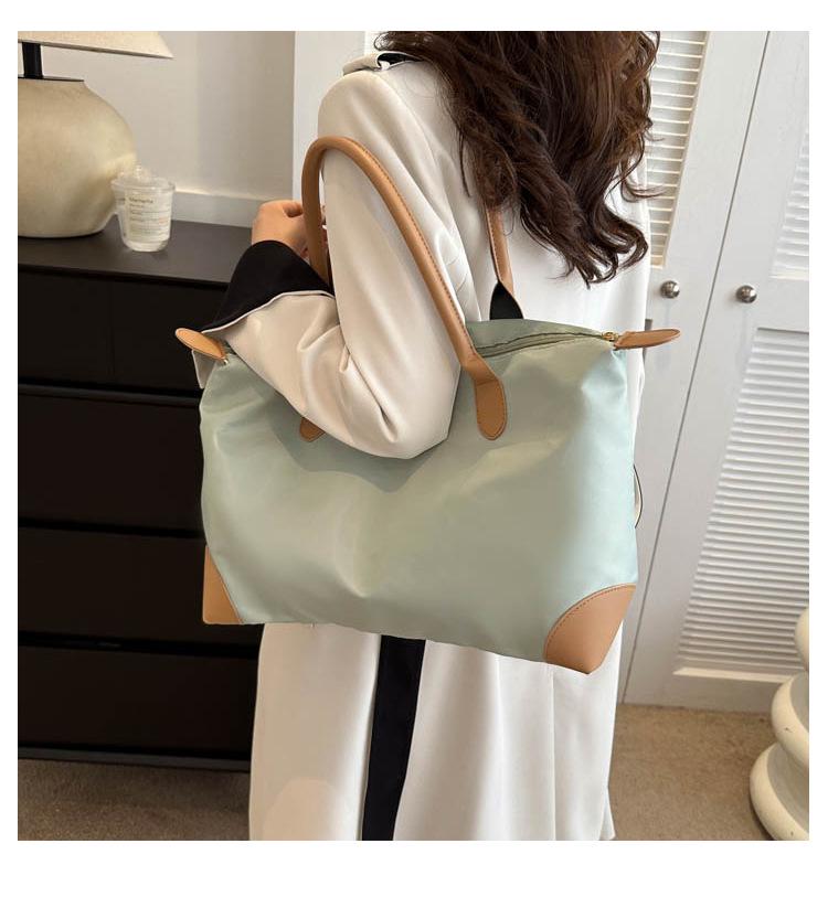 Bolso Tote Casual de Moda de Tela Oxford - Gran Capacidad, Bolso Versátil de Un Solo Hombro para Principios de Otoño