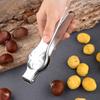Chestnut Opener Chestnut Clip Stainless Steel Chestnut Cutter Tool Kitchen Multifunctional Chestnut Opener Nut Cracker