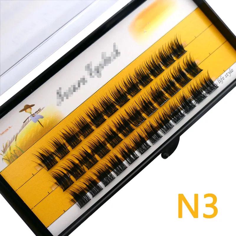 1 Box/36 Bundles of 40D Fake Eyelashes Mink Individual  Eyelashes Natural Thick lashes,Eyelash Extensions for Make Up