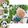 Adorable Plush Cat Keychain Unique Plush Doll Toy Colorful Backpack Charm Gift For All
