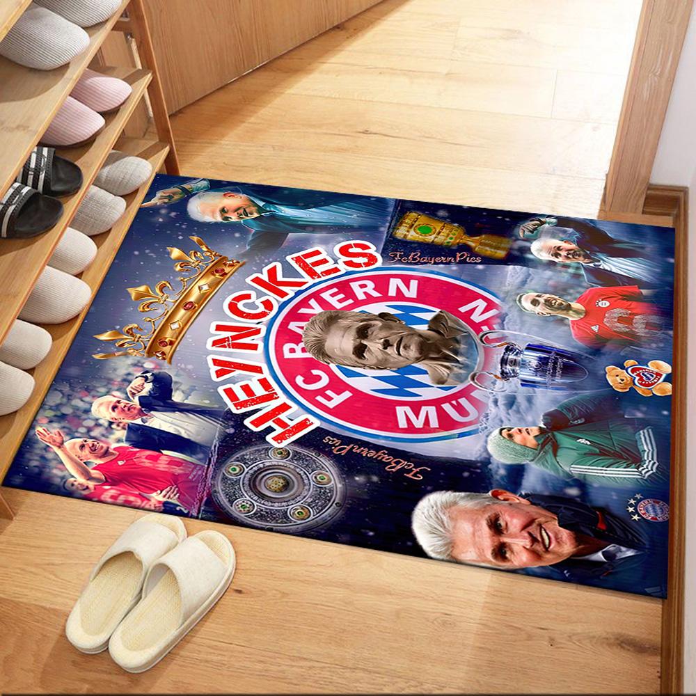 Bayern Munich Area Rug Perfect for Game Room Study Room Decorate Room Living Rooms Anti-slip Rug Decorate Offices