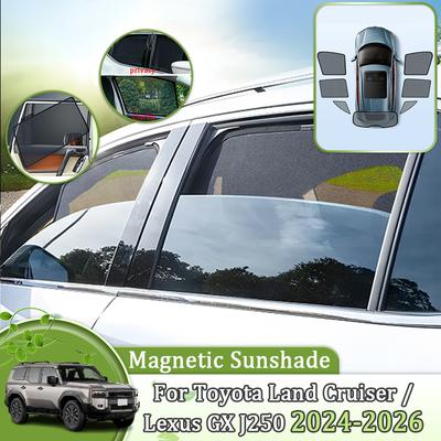 Pentru Toyota Land Cruiser Prado J250 MK5 2024 2025 2026 Plasă Parasolar Geam Mașină Vizieră Magnetică Cortină Parasolar Accesorii Piese