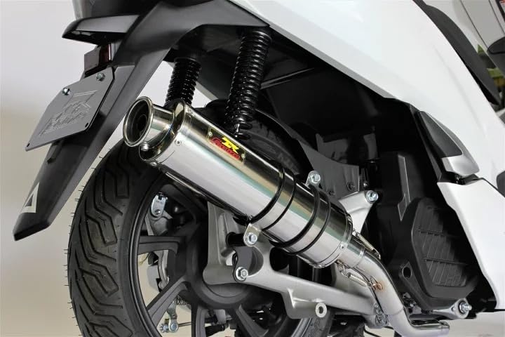 22Racing SUS Model Motorcycle Exhaust System Realize Stainless Steel Silver Color Full Exhaust Part Custom Replacement Aftermarket Part Instruction