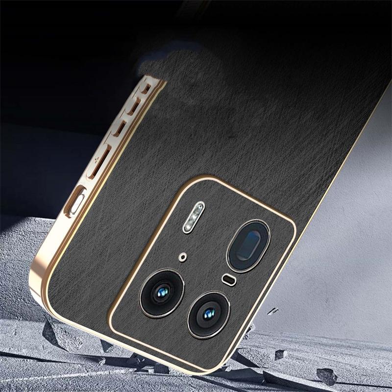 Für Motorola Edge 50 40 Neo Goldene Seidenstruktur Leder Handy Galvanisiertes Case Für Moto G85 G75 G55 G35 E14 E13 6D Beschichtung Hülle