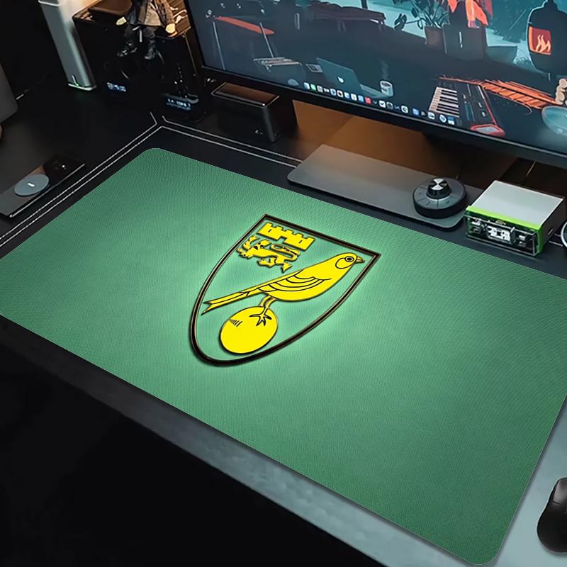 Norwich City Football Club Mouse Pad Large Gaming Table Cushion Non-slip Laptop Tablet Big Mousepad XXL Mat Mini PC Playmat With Lock Edge_xia