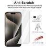 3Pcs Tempered Glass for IPhone 17 16 Pro Max Plus 17Air Screen Protector for iPhone 17Pro 16Pro HD Clear Protective Glass Film