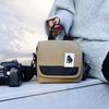 Compact Camera Shoulder Bags for DSLR/SLR Cameras, Waterproof Crossbody Bags High-performance Canvas Shoulder Bags
