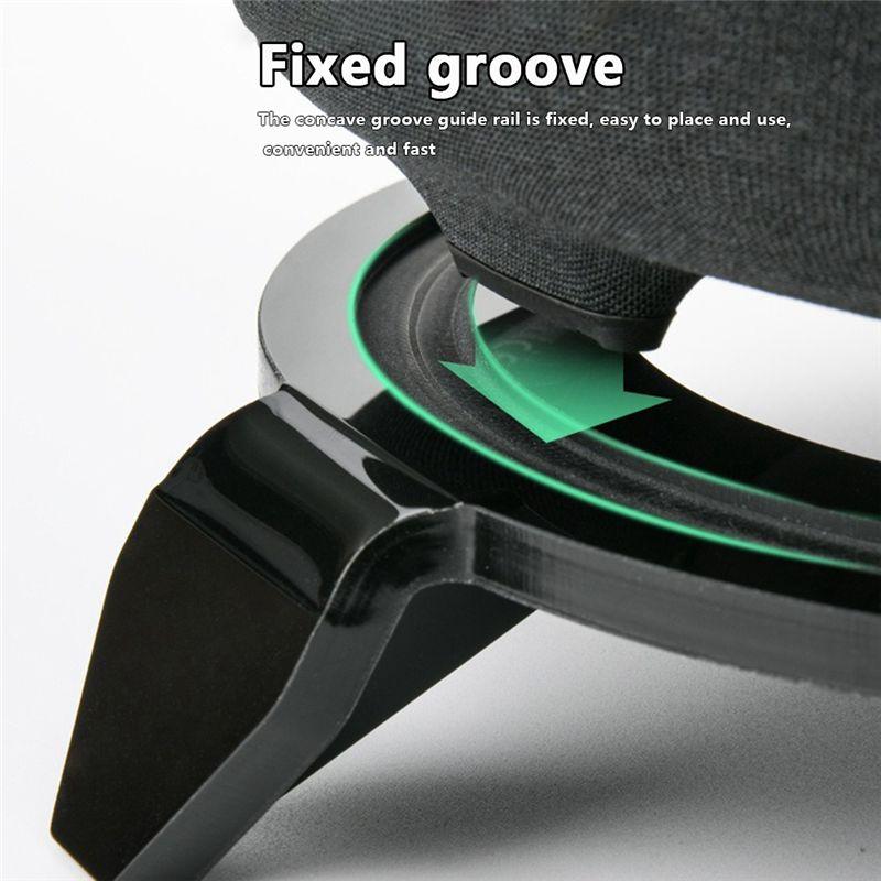 ABNR Acrylic Speaker Stand Portable Audio Speaker Desktop Mount Holder Compatible For /Kardon Aura Studio3/4 Speaker