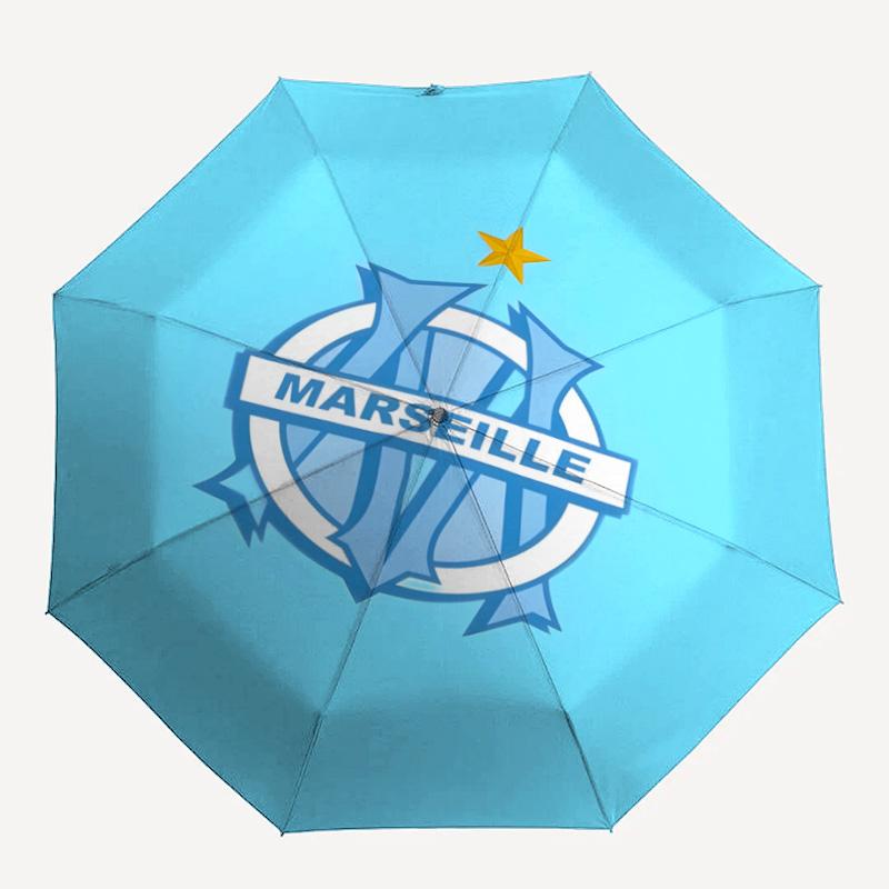 1pc Marseille Umbrella, Sun Protection, And UV Shielding. It Has Eight Sturdy Ribs for Outdoor Use And Perfect As a Holiday Gift