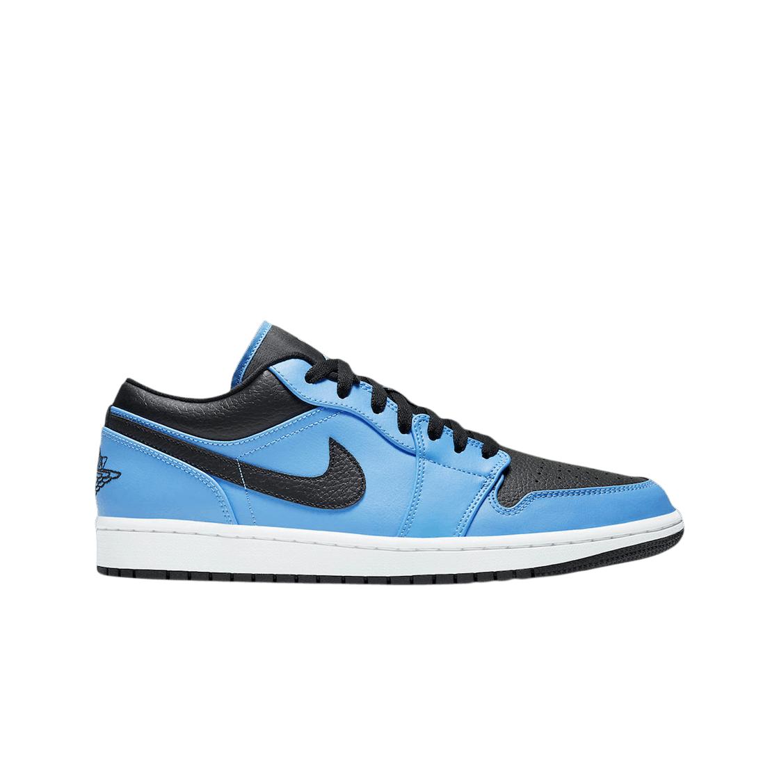 

Мужские кроссовки Jordan 1 Low University Blue Black 553558-403