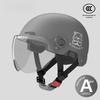 Certified Electric Battery Car Helmet for Men and Women - Universal Summer Sun Hat, All-Season Half Helmet