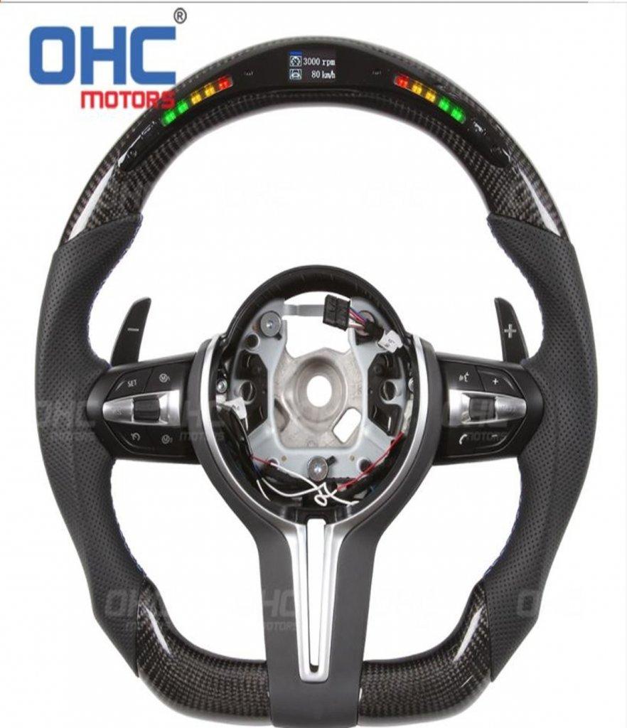 

M-Style steering wheel (Carbon, LED) for BMW 6 F12/F13/F06 2011-2015