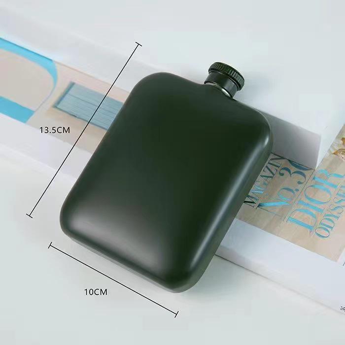 Personalized 304 Stainless Steel 6 oz Hip Flask - Portable Mini Red Wine Bottle Gift