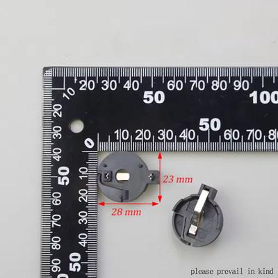 2PCS Button Battery Holder Storage Box Fixed BS-2 BS-6 BS-8 CR2450 CR2032 Plug Type Button Cell Battery Organizer