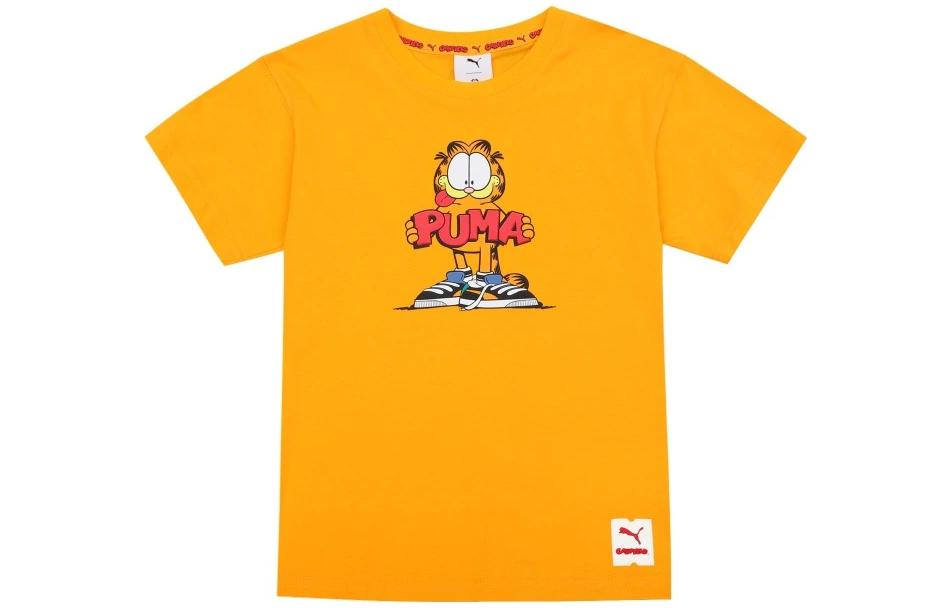 PUMA Kids T Shirts Crew Neck Moderate 533429-91 116