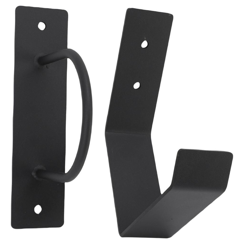 Battle Rope Wandanker-Set Kohlenstoffstahl Wandmontage Übungsseil Organizer Halterung mit Aufbewahrungshaken für Fitnessstudio