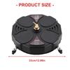 Professional Grades 13Inch Power Washer Surfaces Cleaner 3600PSI Capacity With Sand Resistant Nozzle System