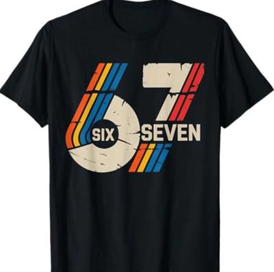 T-shirt Meme 67 Sei Sette