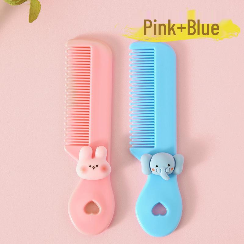 Cute Baby Massage Comb for Infants & Toddlers (0-3 Years) - Portable Hair Care Tool
