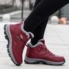 Red Wine Number Black Boots Woman Nursing Woman Shoes Women Casual Sneakers Sport Upper Special Daily Fashion Different