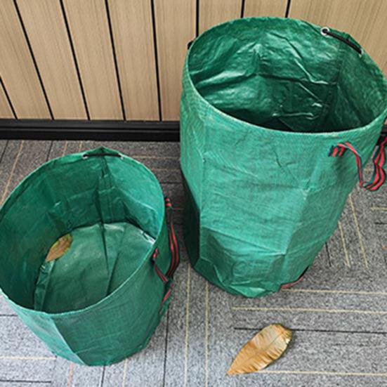 Leaf Bag Versatile Garden Leaf Collection Bag Large Capacity Leaf Debris Storage Bag for Home Outdoor