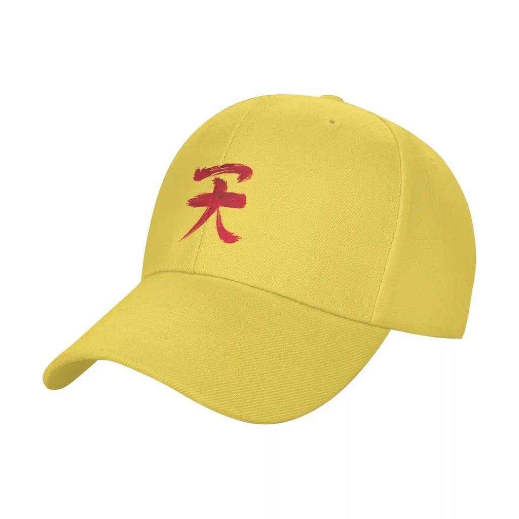 Akuma Kanji  Blood Edition Baseball Cap Anime Hat Western Hat Wild Ball Hat Mens Baseball Womens
