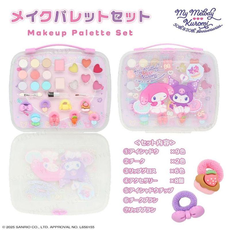 SHOBIDO - Sanrio My Melody & Kuromi Makeup Palette Set