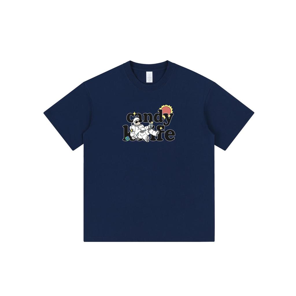 Summer 2024 Fun Cartoon Print Multi-Color Casual T-Shirt for Men & Couples