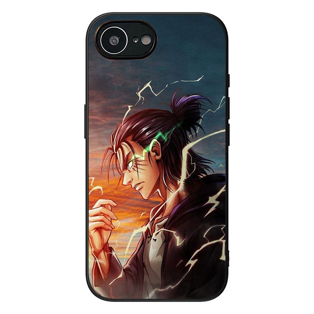

Attack on Titan Eren Jaeger Levi Casing Cover for Samsung Galaxy S25 Edge S24 S23 FE Plus Ultra A16 A15 A55 A57 5G Phone Case Galaxy S23 FE