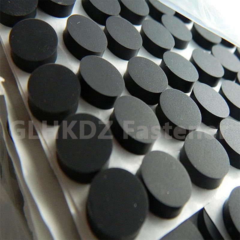 Ø 4.5mm - 17mm Round Self Adhesive Backing Silicone Rubber Furniture Pads Cabinet Feet Leg Cushion Spacer Non-slip Floor Protect