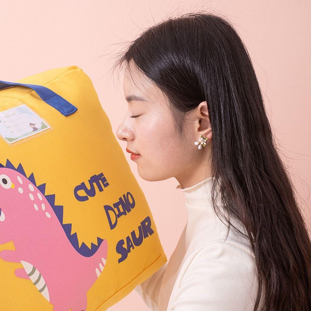 Cartoon Children Quilt Finishing Bag Oxford Cloth Luggage Storage Bag  for Home