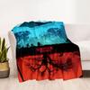 Stranger Things Mashup Suitable Blanket for Offices, Travel, Living Rooms Also a Good Gift for Friends and Family Suitable for All Seasons.